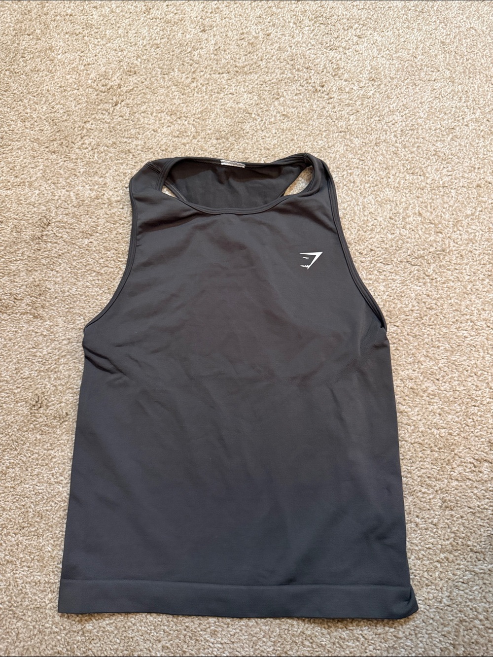 Gymshark Women’s Black Racerback Tank Top